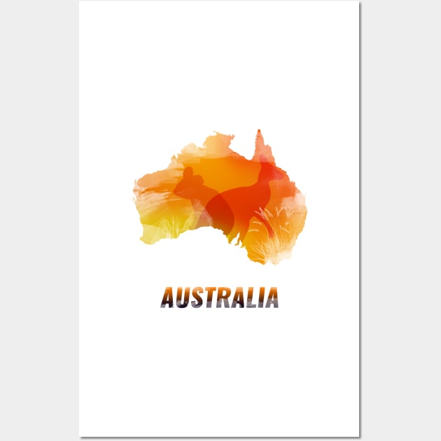 Hypercolour australia Wall Art by smkworld